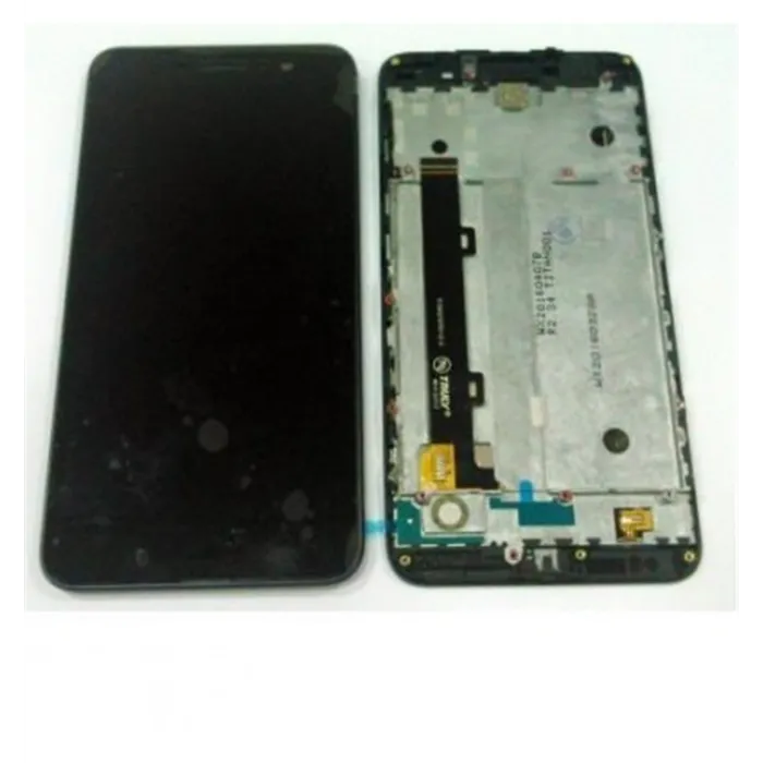 Huawei Y6 Pro Pantalla lcd + táctil negro + marco premium