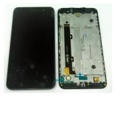 Huawei Y6 Pro Pantalla lcd + táctil negro + marco premium