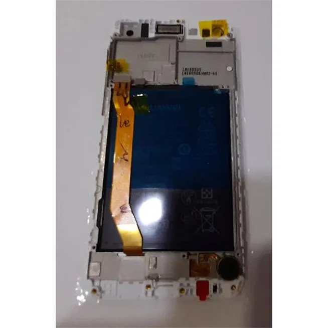 Pantalla lcd para Huawei 02351TUY Y6 Pro 2017 P9 Lite Mini mas tactil blanco mas marco premium service pack