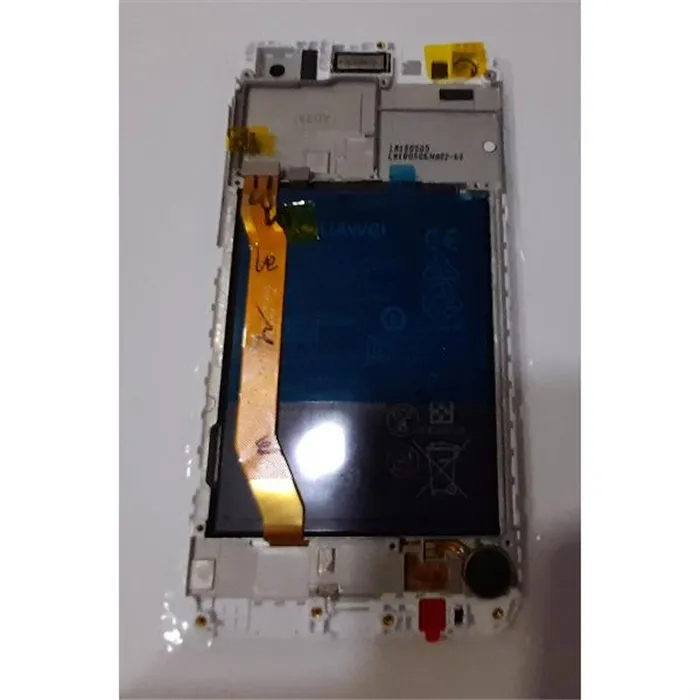 Pantalla lcd para Huawei 02351TUY Y6 Pro 2017 P9 Lite Mini mas tactil blanco mas marco premium service pack