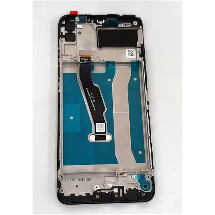 Pantalla lcd para Huawei Y6P mas tactil negro mas marco negro compatible
