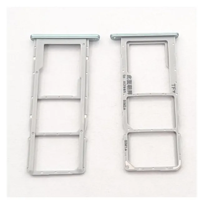Soporte o bandeja dual sim verde para Huawei Y6P calidad premium