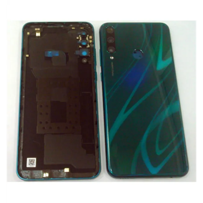 Tapa trasera o tapa bateria verde para Huawei Y6P mas cubierta camara verde