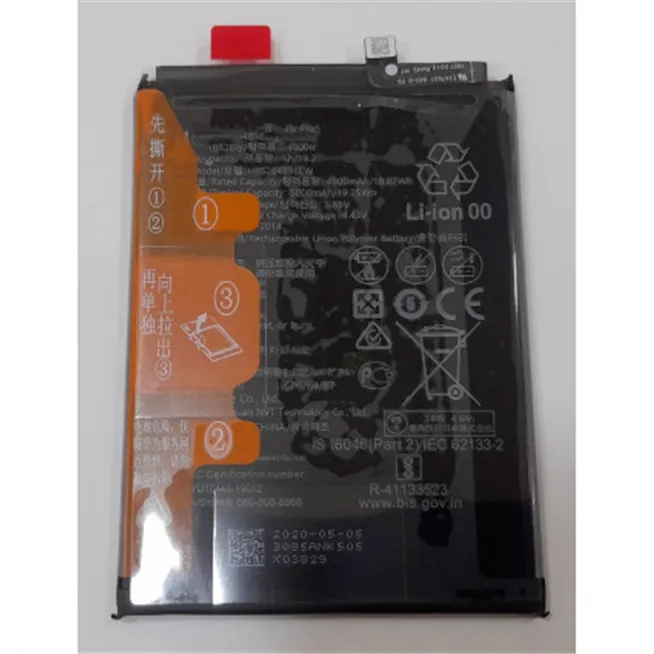 Bateria HB526489EEW Para Huawei Y6P 5000mAh