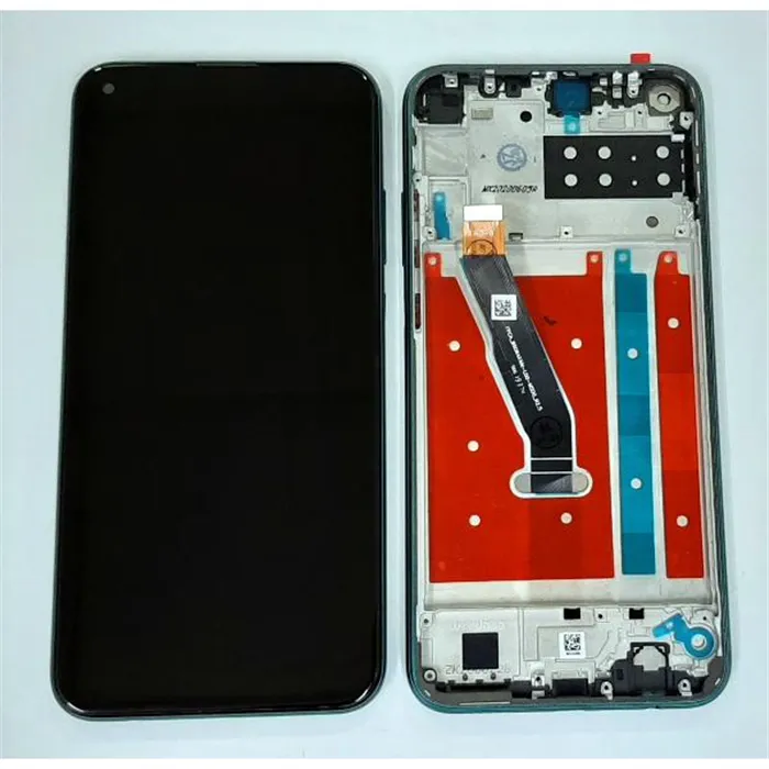 Pantalla lcd para Huawei Y7P mas tactil negro mas marco verde calidad premium