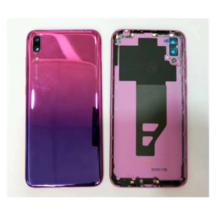 Tapa trasera o tapa bateria purpura mas cubierta camara para Huawei Y7 Pro 2019