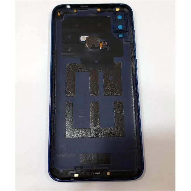 Tapa trasera o tapa batería Azul para Huawei Y7 Prime 2019 Enjoy 9 Y7 2019 Y7 Pro 2019 + sensor huella y cristal le