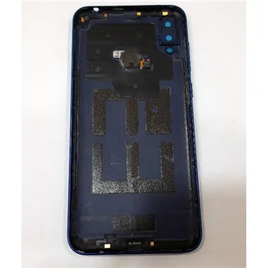 Tapa trasera o tapa batería Azul para Huawei Y7 Prime 2019 Enjoy 9 Y7 2019 Y7 Pro 2019 + sensor huella y cristal le