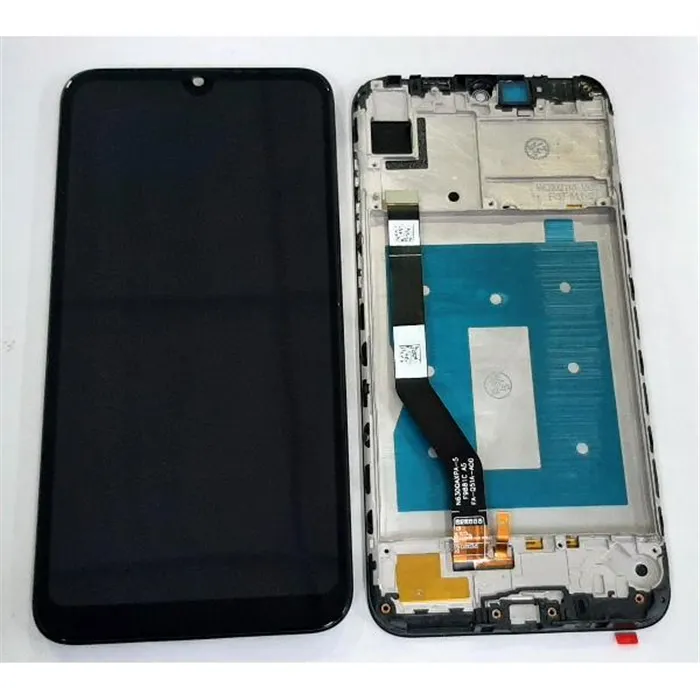 Pantalla lcd para Huawei Y7 Prime 2019 Enjoy 9 Y7 2019 mas tactil negro mas marco negro compatible