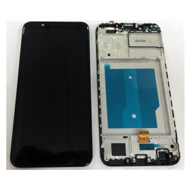 Huawei Y9 pantalla lcd + tactil negro + marco premium