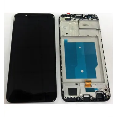 Huawei Y9 pantalla lcd + tactil negro + marco premium