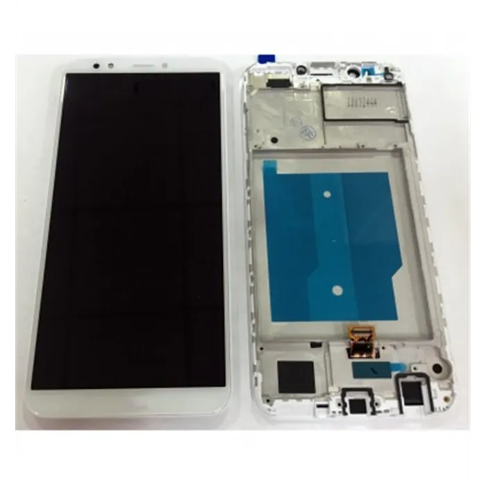 Huawei Y9 pantalla lcd + tactil blanco + marco premium