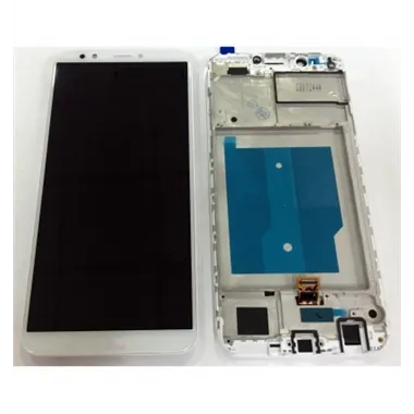 Huawei Y9 pantalla lcd + tactil blanco + marco premium