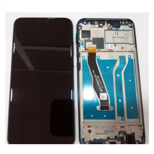 Huawei Y9 2019 pantalla lcd + tactil negro + marco azul JKM-LX1 JKM-LX2 JKM-LX3