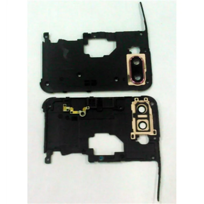 Carcasa intermedia para Huawei Y9 2019 mas cubierta camara rosa calidad premium JKM-LX1 JKM-LX2 JKM-LX3