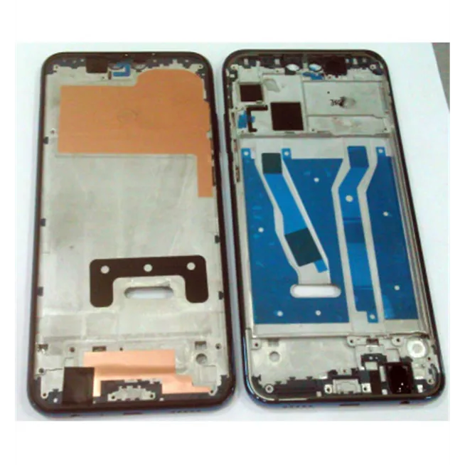 Carcasa central o marco azul para Huawei Y9 2019 calidad premium JKM-LX1 JKM-LX2 JKM-LX3