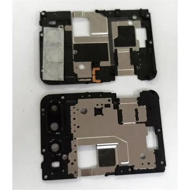 Carcasa sujecion mas cubierta camara negra para Huawei Y9 Prime 2019 calidad premium
