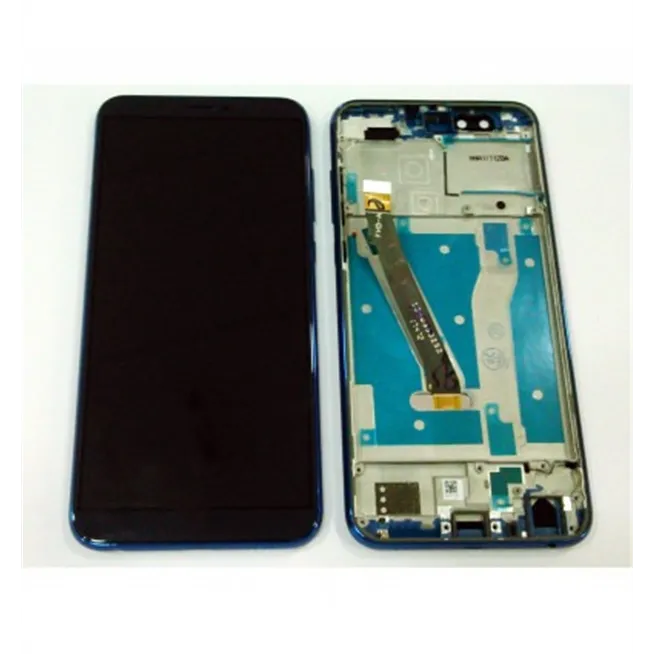 Huawei Honor 9 Lite pantalla lcd + tactil negro + marco azul premium