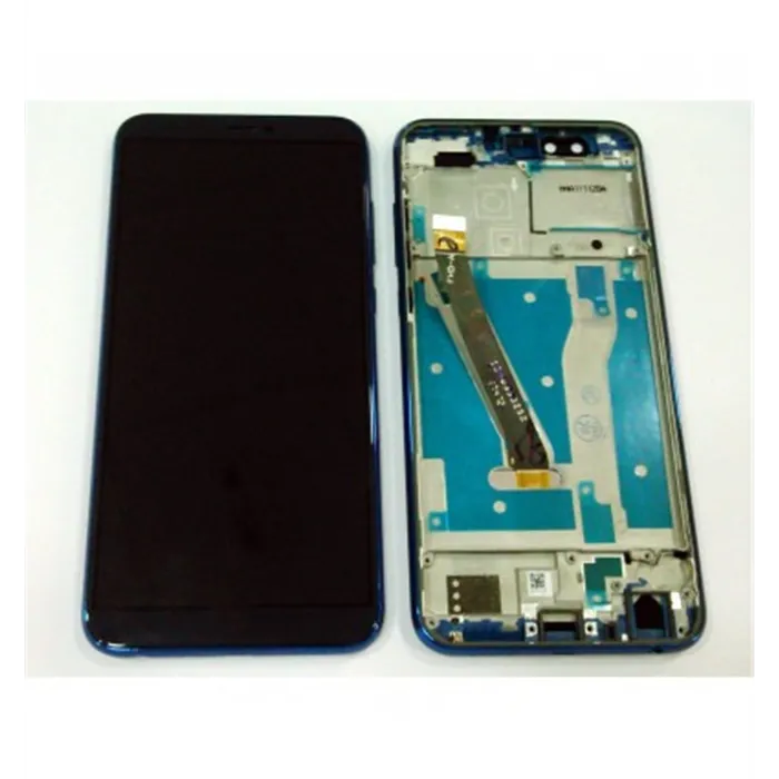 Huawei Honor 9 Lite pantalla lcd + tactil negro + marco azul premium