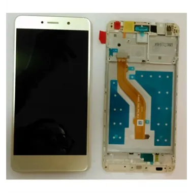 Huawei Y7 Prime 2017 TRT-LX1 Y7 2017 pantalla lcd + tactil dorado + marco premium