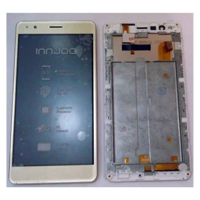 Innjoo Halo 3 Plus pantalla lcd + tactil dorado + marco dorado premium