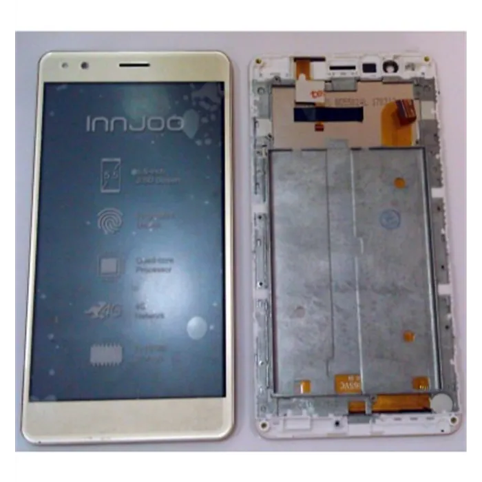 Innjoo Halo 3 Plus pantalla lcd + tactil dorado + marco dorado premium