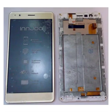 Innjoo Halo 3 Plus pantalla lcd + tactil dorado + marco dorado premium