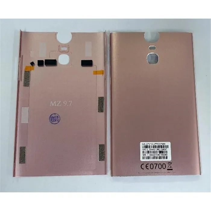 Tapa trasera o tapa bateria rosa para Innjoo Max 3