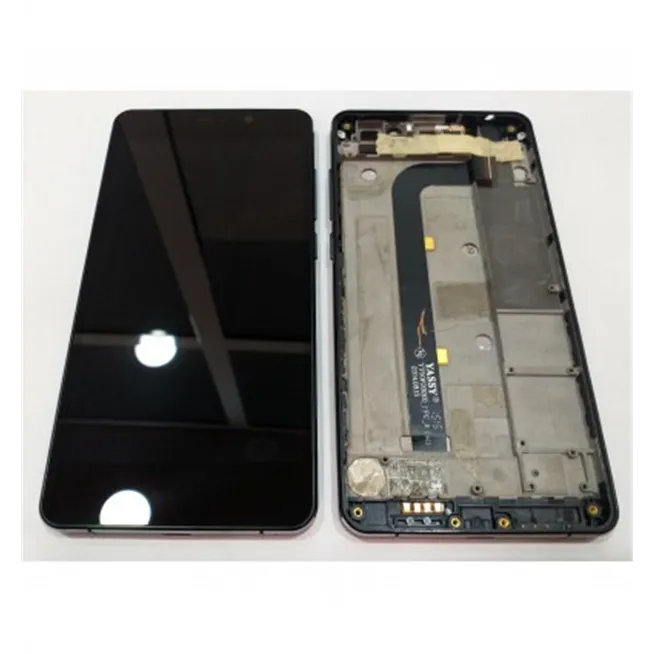 Innjoo One 4G pantalla lcd + tactil negro + marco gris premium
