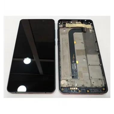 Innjoo One 4G pantalla lcd + tactil negro + marco gris premium