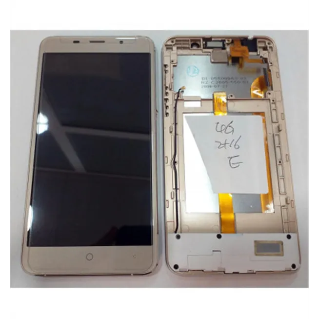 Leagoo M5 Plus pantalla lcd + tactil dorado + marco dorado