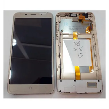 Leagoo M5 Plus pantalla lcd + tactil dorado + marco dorado