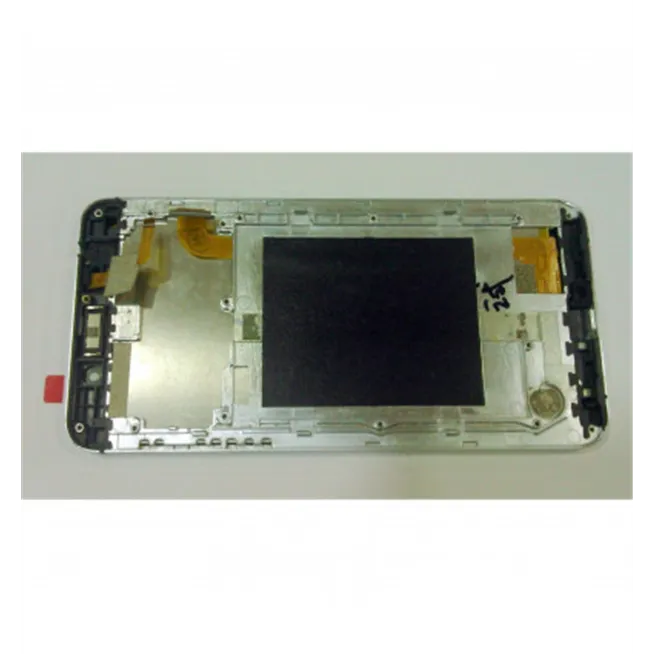 Pantalla lcd para Leagoo M5 Plus mas tactil negro mas marco plata