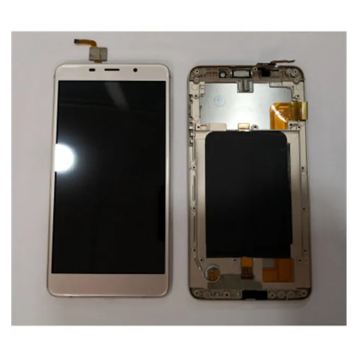 Pantalla LCD para Leagoo M8 M8 Pro mas tactil dorado mas marco dorado