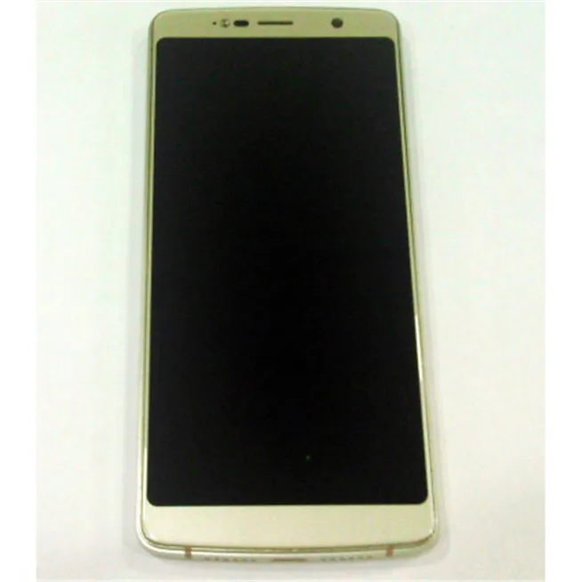 Pantalla LCD mas tactil dorado mas marco dorado para Leagoo power 5 Calidad Premium