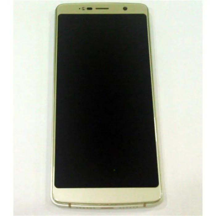 Pantalla LCD mas tactil dorado mas marco dorado para Leagoo power 5 Calidad Premium
