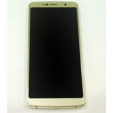 Pantalla LCD mas tactil dorado mas marco dorado para Leagoo power 5 Calidad Premium