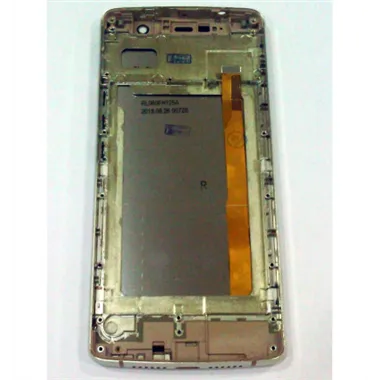 Pantalla LCD mas tactil dorado mas marco dorado para Leagoo power 5 Calidad Premium