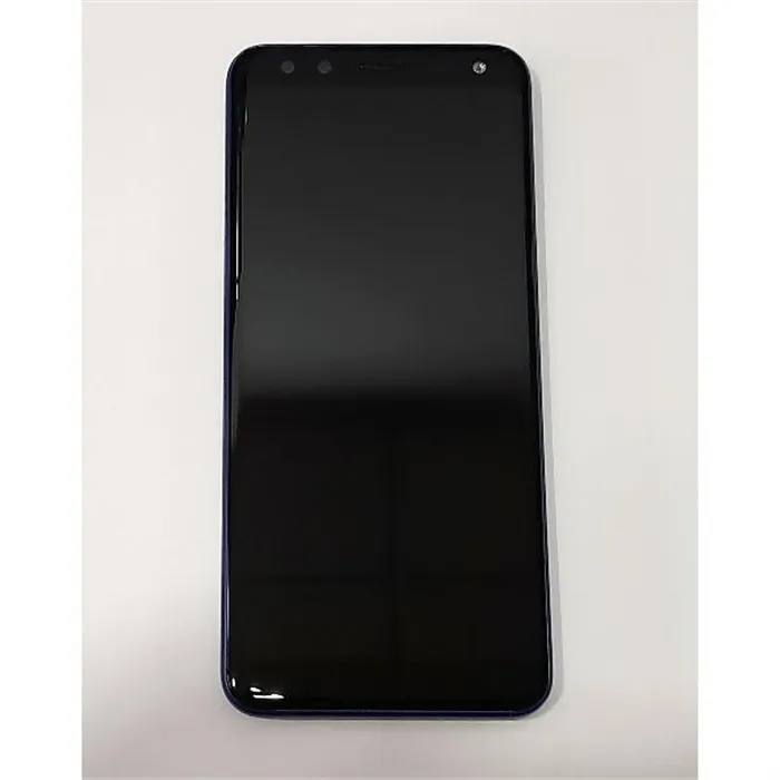 Pantalla LCD para Leagoo S8 mas tactil negro mas marco azul