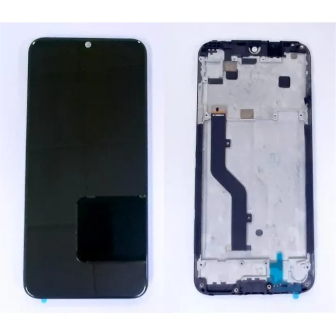 Pantalla lcd para Lenovo A7 mas tactil negro mas marco negro calidad premium