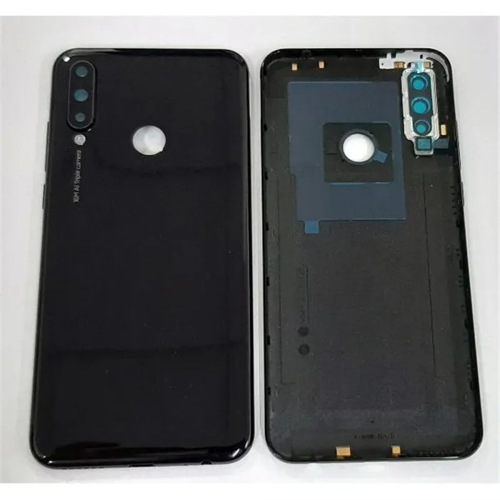Tapa trasera o tapa bateria azul para Lenovo K10 Note mas cubierta camara