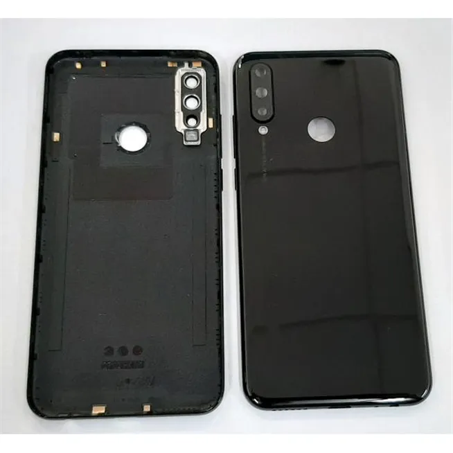 Tapa trasera o tapa bateria negra para Lenovo K10 Note mas cubierta camara