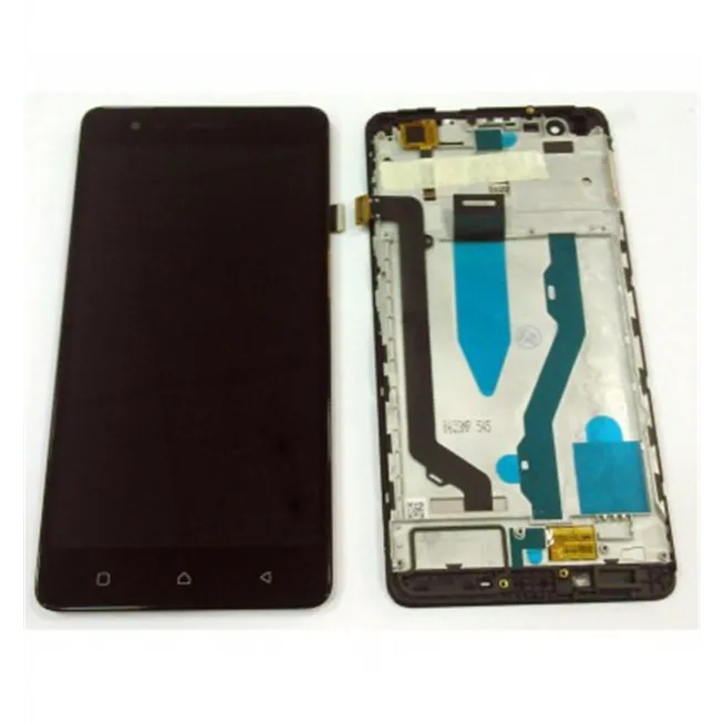 Lenovo K5 Note pantalla lcd + tactil negro + marco premium