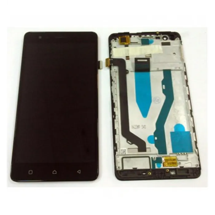 Lenovo K5 Note pantalla lcd + tactil negro + marco premium