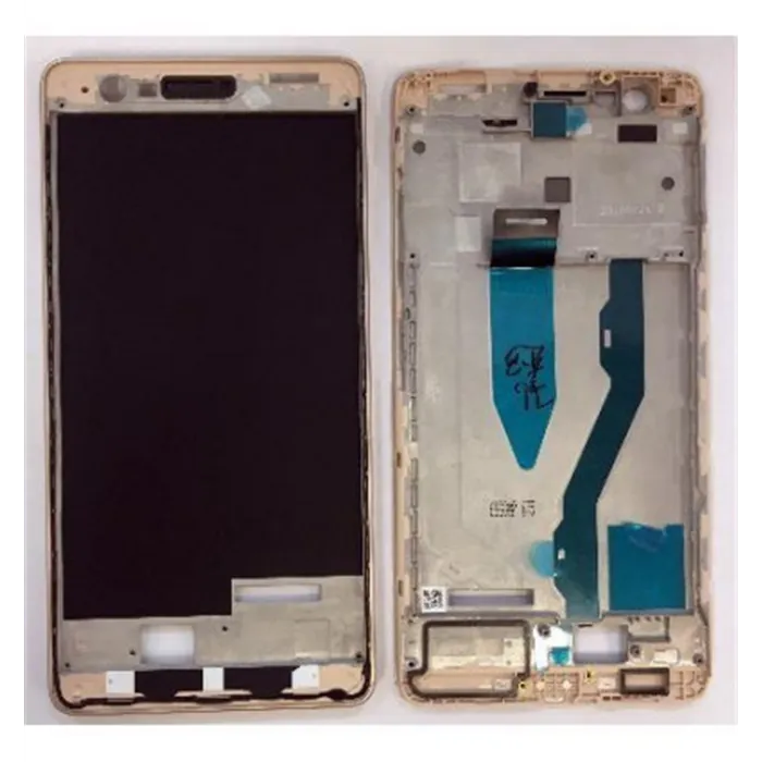Lenovo K5 Note carcasa central dorado premium