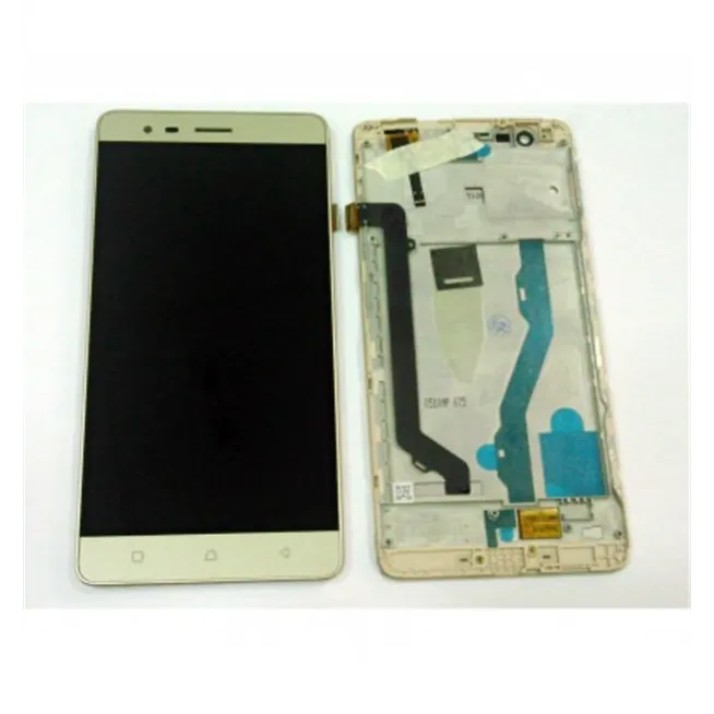Lenovo K5 Note pantalla lcd + tactil dorado + marco premium