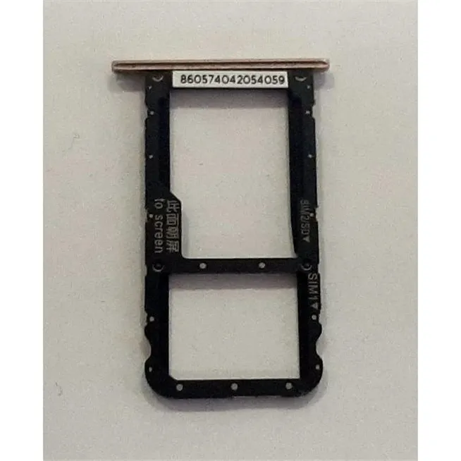 Soporte o bandeja sim dorado para Lenovo K5 Pro calidad premium