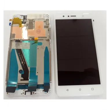 Lenovo K8 Plus K8+ pantalla lcd + tactil blanco + marco premium