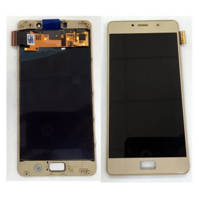 Lenovo P2 pantalla lcd + tactil dorado + marco premium