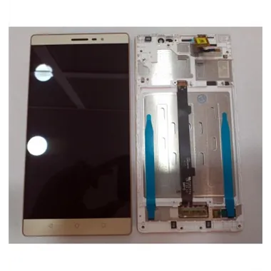 Lenovo Phab 2 650N pantalla lcd + tactil dorado + marco dorado